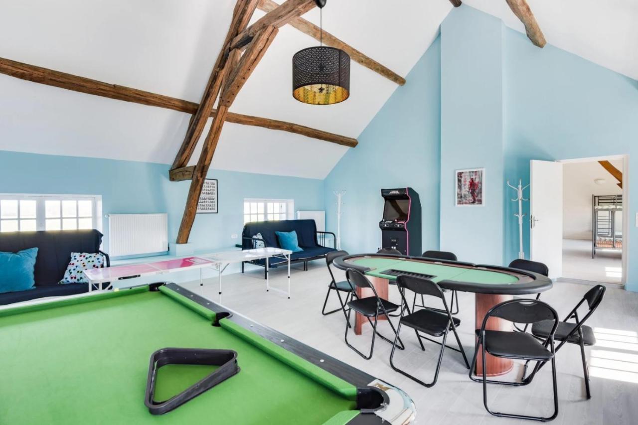 Crazy Villa Etisseaux 45 - Heated Pool - Volley Court - 1H30 Paris - 45P Saint-Maurice-sur-Aveyron Exterior photo